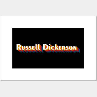 retro vintage Russell Dickerson Posters and Art